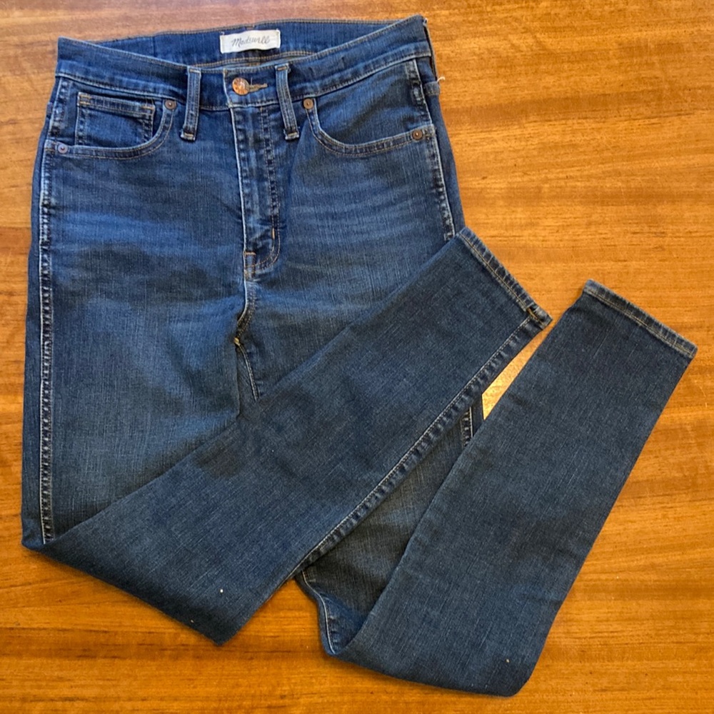 Madewell 10 Inch High Rise Skinny Jeans 27T